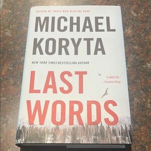 Michael Koryta 'Last Words' Hardcover Book